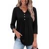WIHOLL Business Casual Outfits for Women Summer 3/4 Length Sleeve