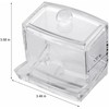Unbranded/Generic Clear Acrylic Q-tip Makeup Storage Cotton Swab Holder Box