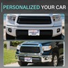 GRUOIZ Quick Install Front License Plate Holder Compatible with Toyota