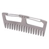 AMONIDA Titanium Comb Key Buckle, Alloy TC4 Fixed Mini Portable