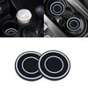Piburth 2PCS Car Coasters for Cup Holder, 2.75 Inch Non-Slip