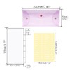 Cash Envelope Wallet with 6pcs Divider with Pockets and 2pcs
