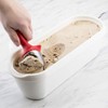 Tovolo Tilt Up Ice Cream Scoop, Ergonomically Balanced Handle, Chrome