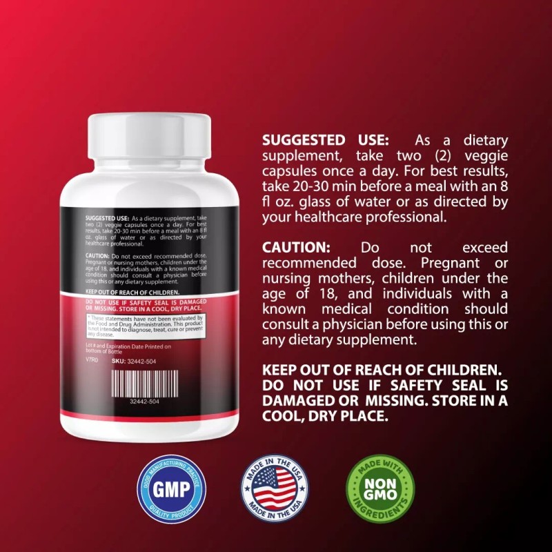 Pelican Vitamins Gorilla Flow- Prostate Support- 60 Capsules