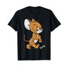 Tom and Jerry Angry Mouse T-Shirt, black