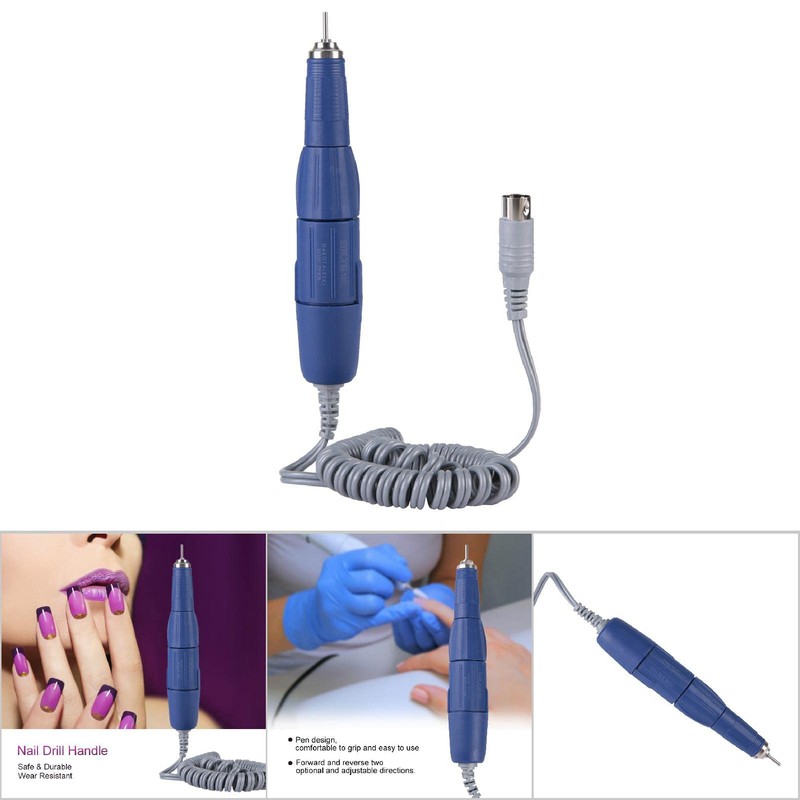 ZIZEV Taladro de Uñas Azul para Amoladora Máquina Dental Manicura,