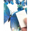 12PCS PVC 3D Butterfly Fridge Magnets Refrigerator Magnets Wall Stickers