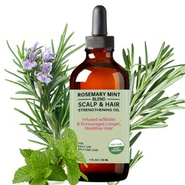 Rosemary Mint Scalp & Hair Growth Oil Strengthening Oil - Specification: 3pcs