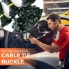 100pz Cinchos Para Tolvas,nylon Universal Cable Tie Buckle