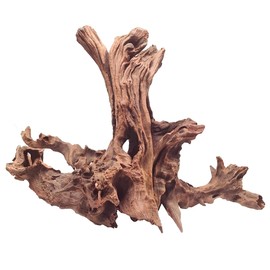 WDEFUN Natural Driftwood for Aquarium Decor, 1-Piece 13''-17'' Large Driftwood for Decorations on Fish Tank, Reptiles Bearded Dragon Accessories or Air Plants
