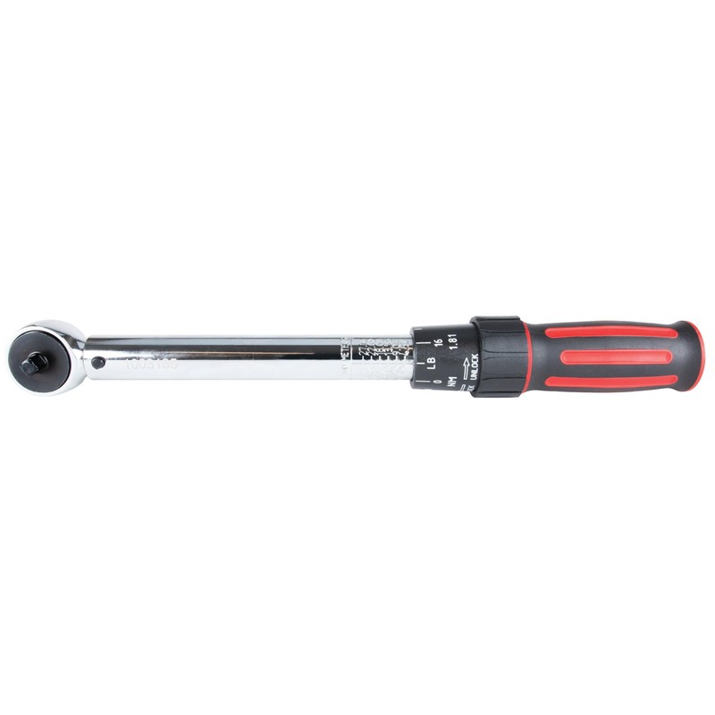 Performance Tool M196 1/4-Inch Drive Torque Wrench 250 inch/lb. -