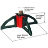 Omega Tree Stand, Red/Green