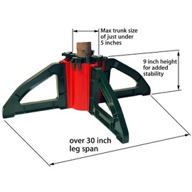 Omega Tree Stand, Red/Green