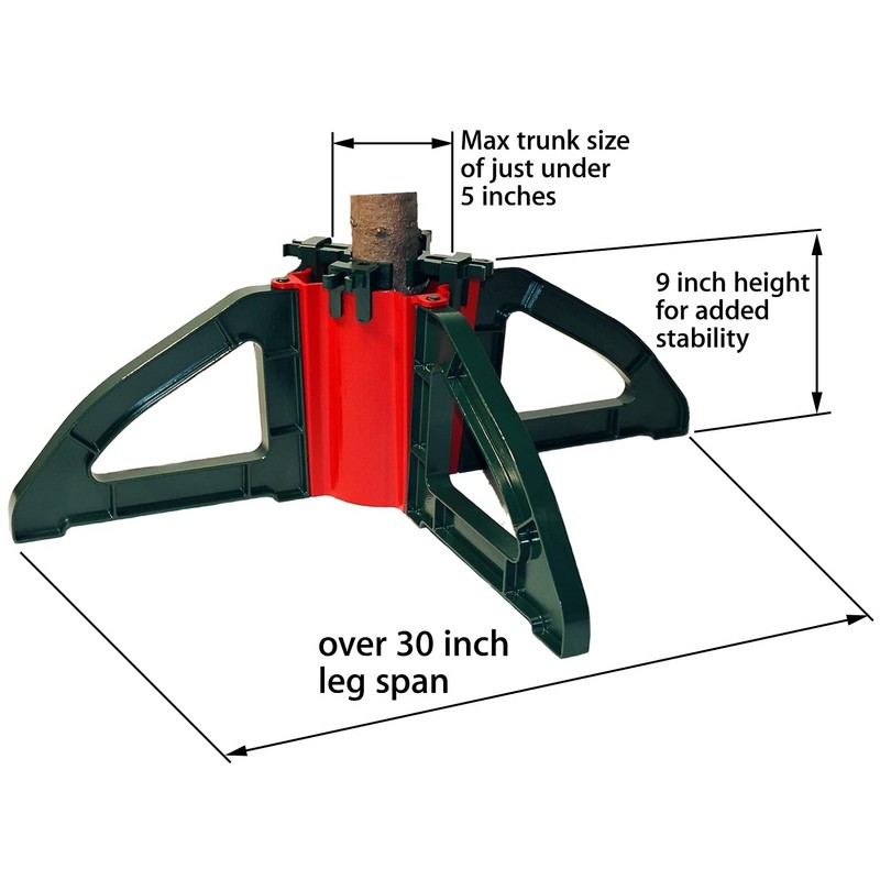 Omega Tree Stand, Red/Green
