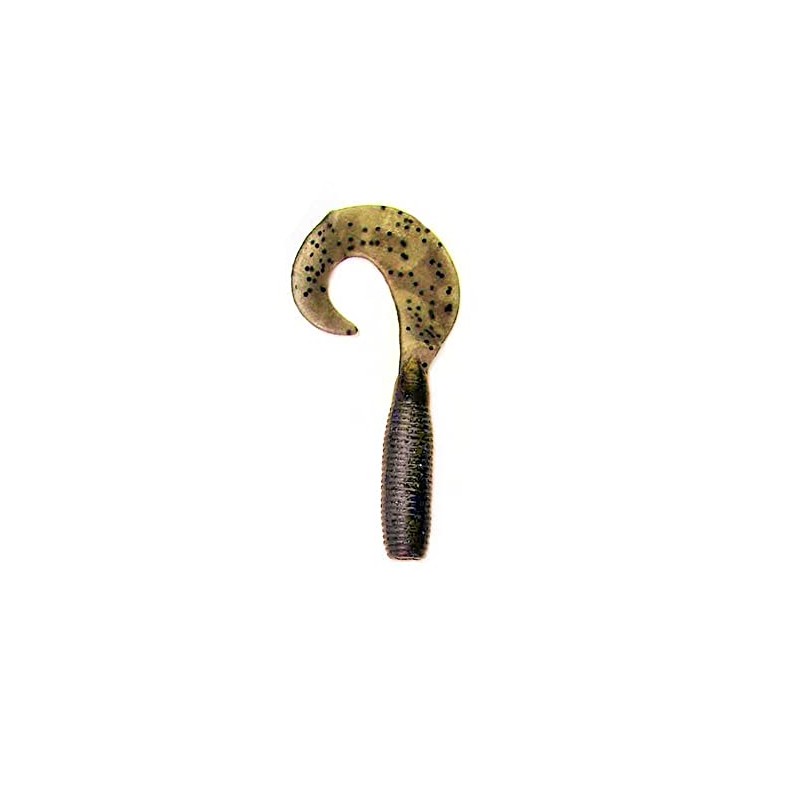 Yamamoto 5" Super GRUB Cinnamon W/Large Black Flake (20 Pack)