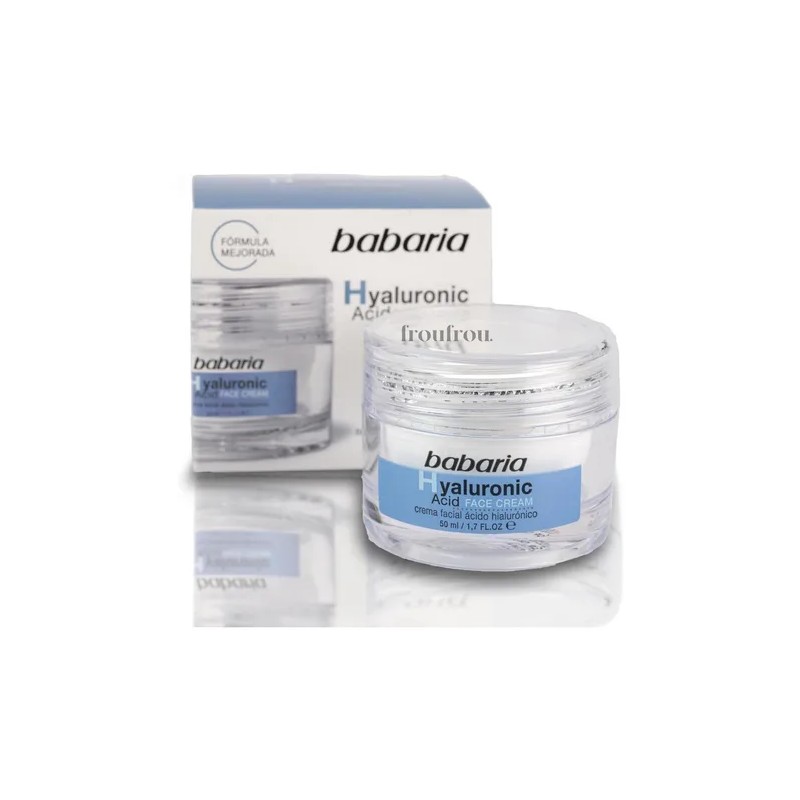 Crema Facial Acido Hialurónico 50 Ml Babaria Vegana