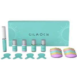 Glimocn Lash Lift Kit Eyelash Curl Cysteine Fast Perm Extension Lamination Setting Lotion Cream Eyelash Serum Gel Glue Rods Pads Tools Salon Eyeliner