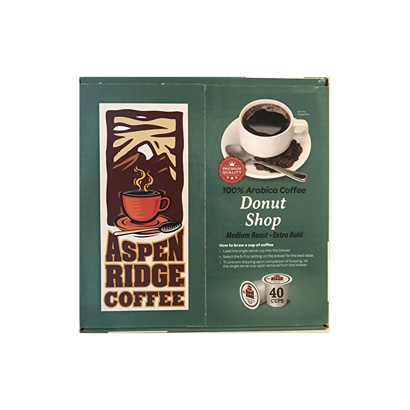 Aspen Ridge Coffee K Cups - Donut Shop Single Serve