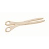 Wooden World - Wooden tongs ideal for grilling serving long
