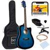 Best Choice Products 41in Full Size Beginner Acoustic Guitar Set