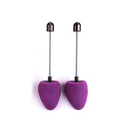 Die Schuhanzieher Foam Shoe Tree with Spiral Spring - Universal Shape - Made in Germany - z2480, Purple