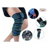 Rodillera Elastica Vendas 1 Par Bandas Deportiva Rodilla Gym
