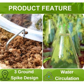 KAHEIGN Transparent Plant Protection Covers