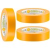 Colorus 3 x professional painter's gold tape, 25 mm x