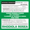 Rhodiola Rosea Extract 500mg 120 Vegan Capsules | 3% Standardised