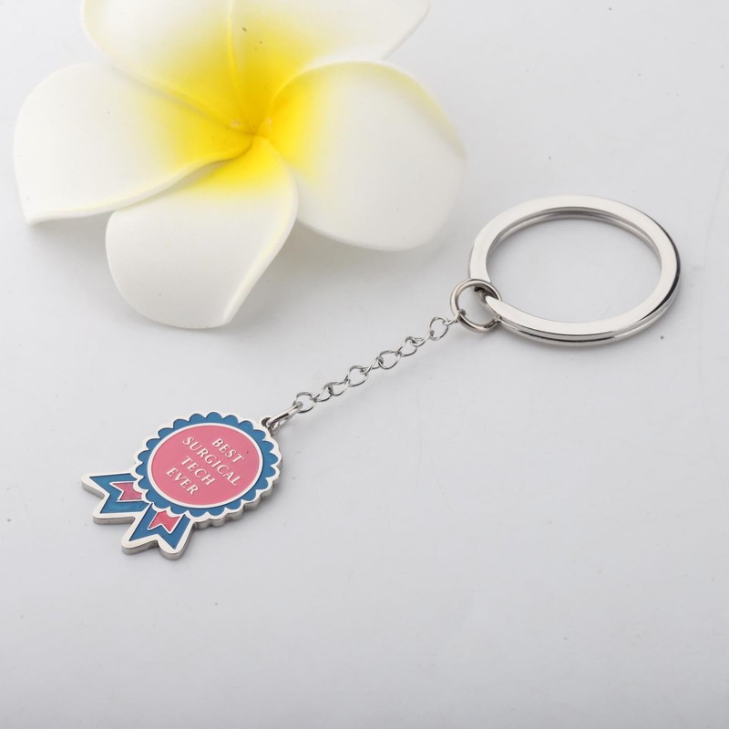 KUIYAI Surgical Tech Gift, Best Surgical Tech Ever Keychain, Surgeon