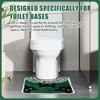 Funny Black Cat U Shaped Toilet Rug 24x20 Inch, Machine