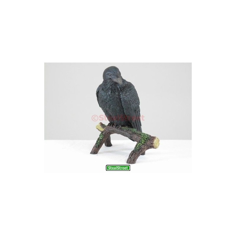 Raven - Collectible Figurine Statue Sculpture Figure Crow Bird Model