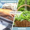 Compost Tea Bag, Pump Strainer Bag with Drawstring, Mesh Filter
