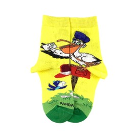 Sock Panda Pelican Socks from the (Set of Two) (Ages 5-7) Medium, Toddler Shoe Size 12-2