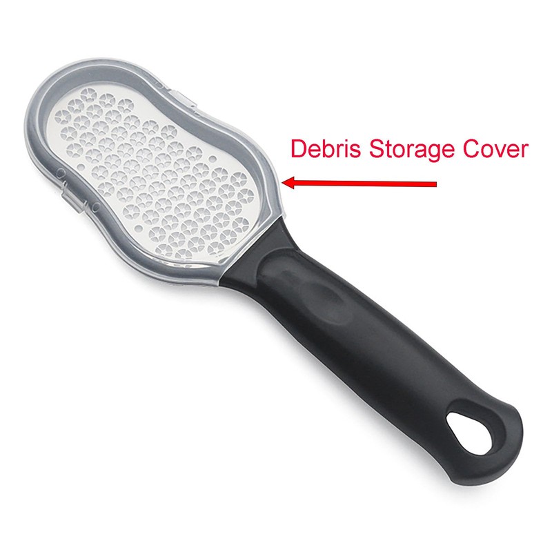 Manual Foot File, 9.2 Inch Stainless Steel Grinder for Professional
