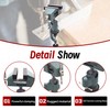 findmall Universal Table Vise 3" Aluminum Swivel Bench Vise 360