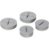 Hubbell-Bell PCP47550GY Weatherproof Accessories with Nonmetallic Closure Plug and 1/2-Inch