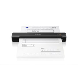 Epson Workforce ES-50, tragbarer A4 Dokumentenscanner mit hoher Scangeschwindigkeit, Scanner für hochauflösende Dokumente, ideal für kleine Büros und Home Offices, schwarz
