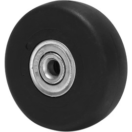 Moovul 50mm Luggage Suitcase Replacement Wheels Axles Deluxe Repair OD Black