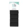 Oh Baby Bags - 8 Roll Refill Header Card- Black