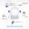 Ensenior 1 Pack 4 Inch Ultra-Thin LED Recessed Ceiling Light