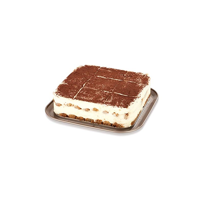 Tescoma Square Springform Tart Pan, 24X24 Cm Delicia Gold, Assorted,