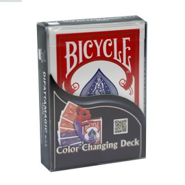 Bicycle Colour Changing Deck - Amazing Beginner Magic Trick - Includes Cipher Playing Cards Bag
