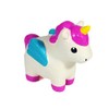 WANT CHEW Latex Dog Squeaky Chew Toys, Unicorn