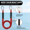 NIUTRIP 4FT Bungee Dock Line with Double Hooks,Premium Boat Accessories,Dock