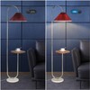 beaysyty Modern Elegant with Tray Floor Lamp for Office Cafe