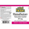 Natural Factors HemoFactors Easy on Stomach Iron 20 Milligram 60