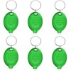 Daemson Mini LED Green Light Keychain Flashlight, Small Keychain Flashlight