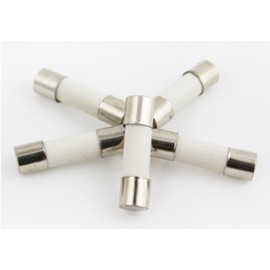 5 Qty. 5X20mm 15A Fast-Blow Fuse 250v 15A, 217, Ceramic