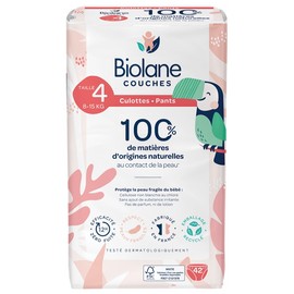 Biolane Natural Panties Size 4 (8-15 kg)